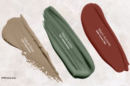 2026 Color palette - Natural Base, Nature Tones, Warm Accents