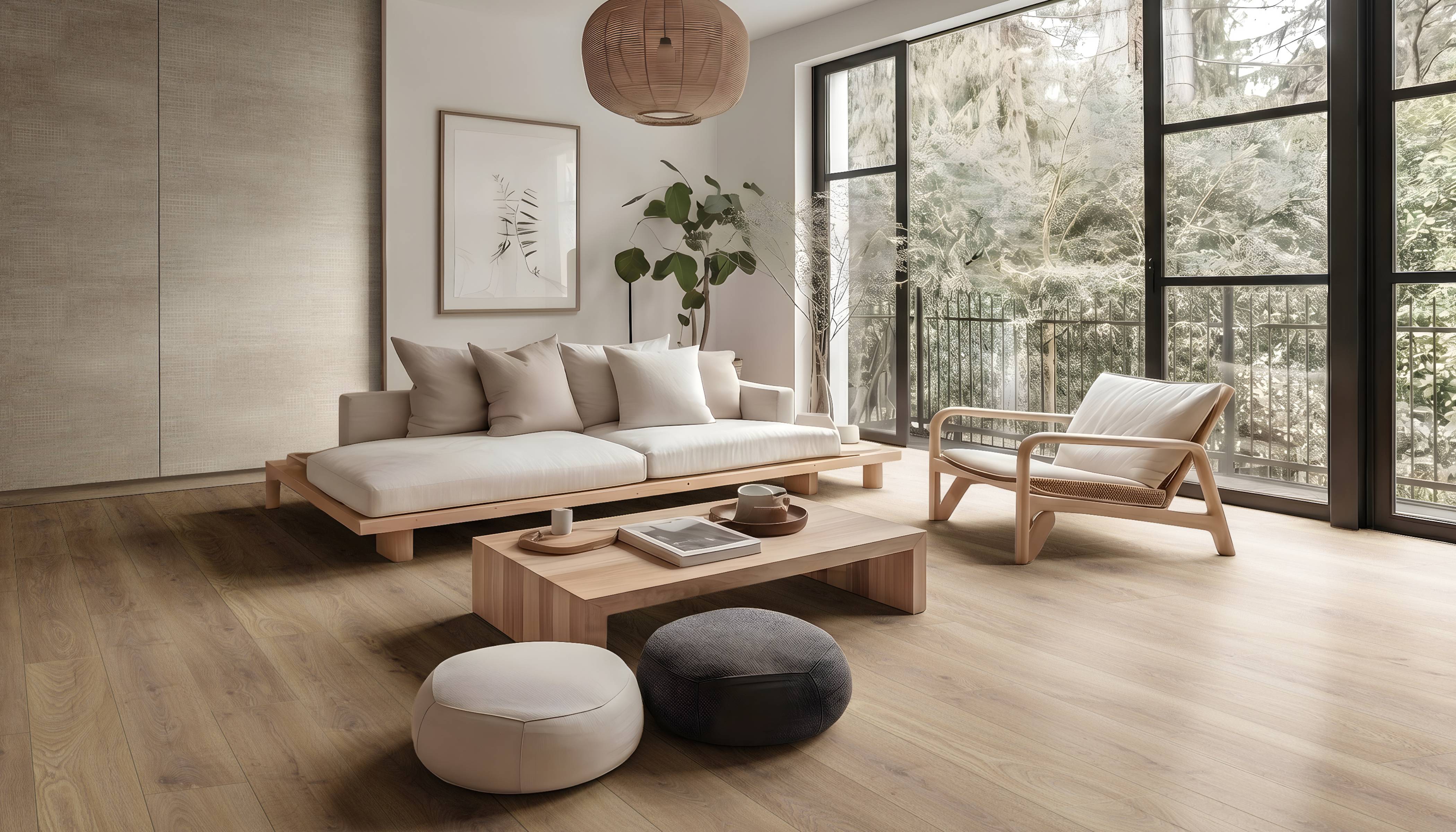 Japandi Interior Style Scene