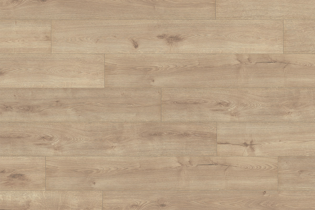Close-up of K284 Summer Breeze Oak sample, featuring light, airy tones and delicate grain patterns.