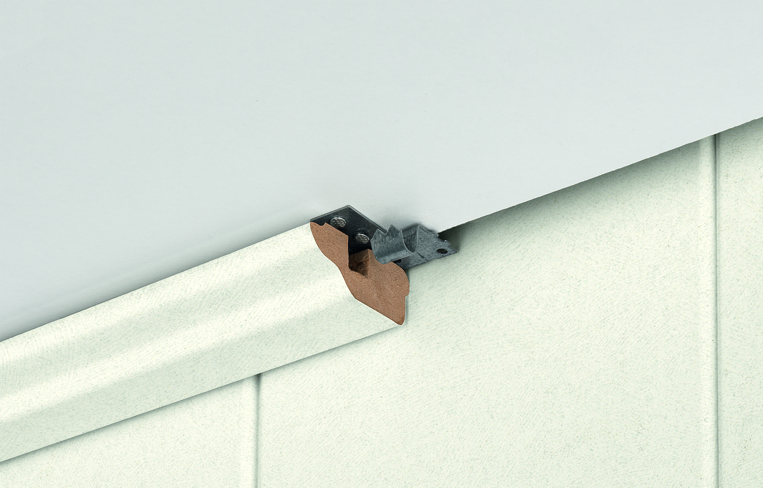 9087 Structure White Ceiling moulding Kronowall