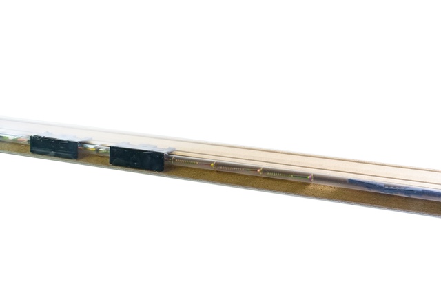 Back side Skirting Board with possibility for cable channels.