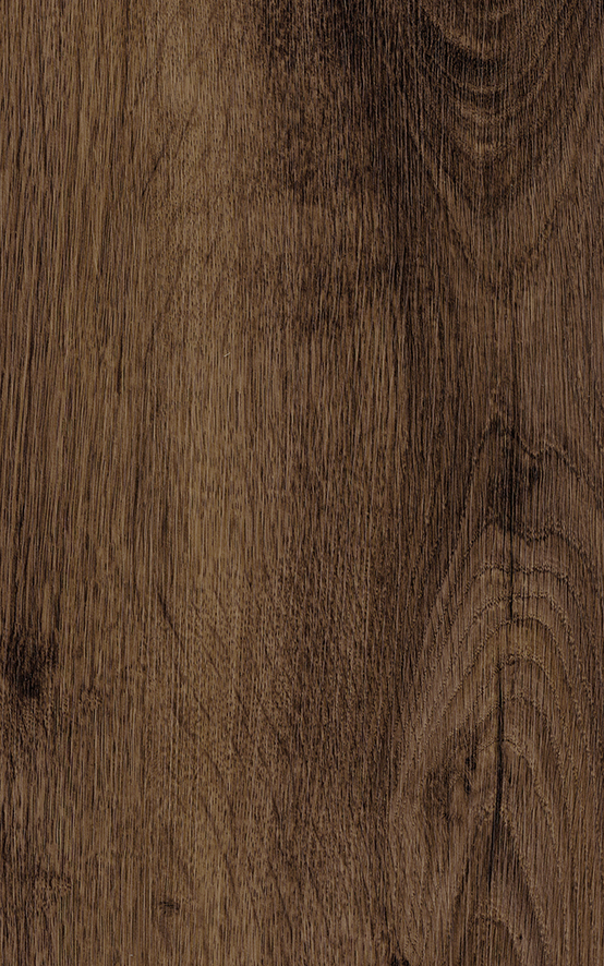 Tobacco Manor Oak  laminate flooring in high-resolution close-up – natural appearance with moisture-resistant surface and cork underlay