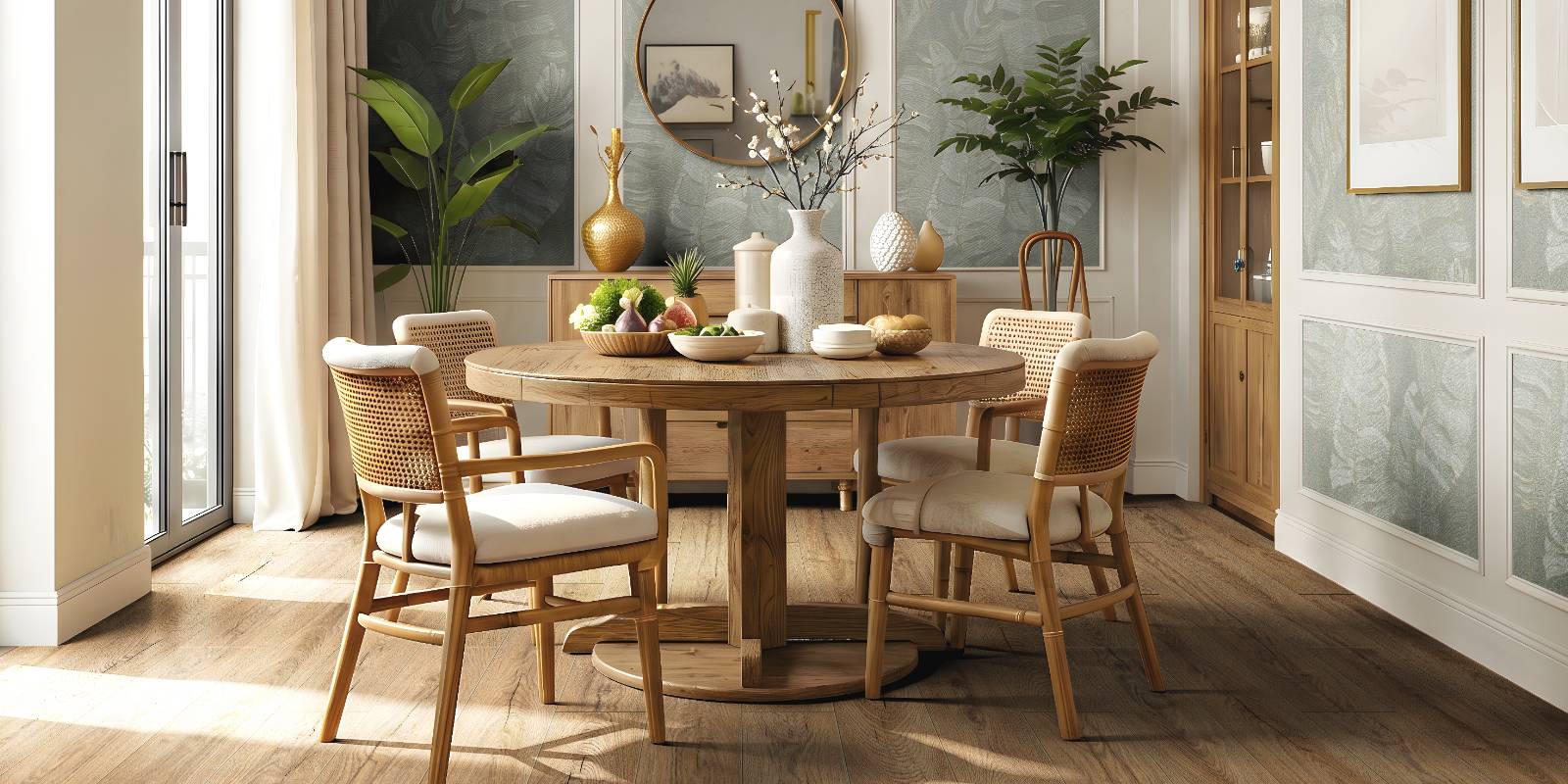 Organic Modern Interior Style Scene