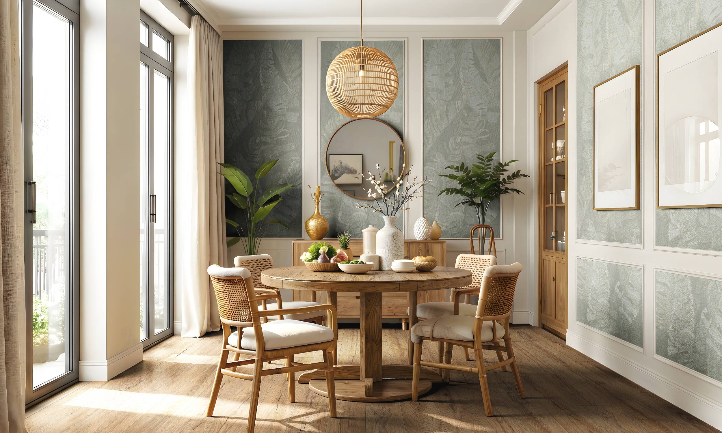 Organic Modern Interior Style Scene