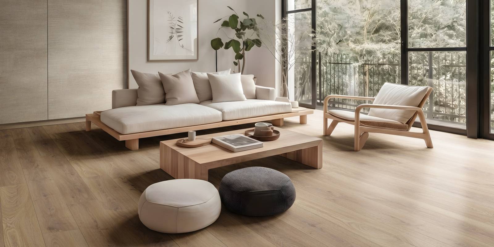 Japandi Interior Style Scene