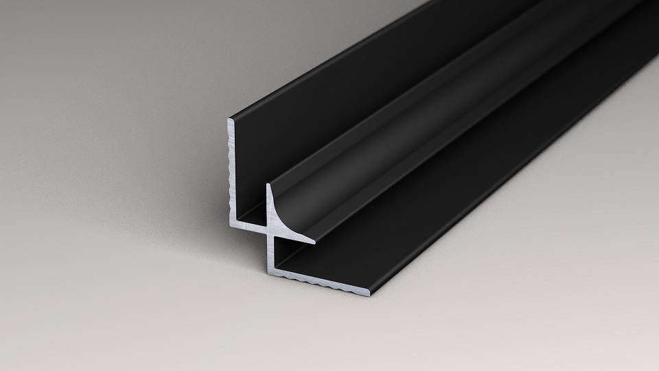 Black internal corner for Rock the Wall