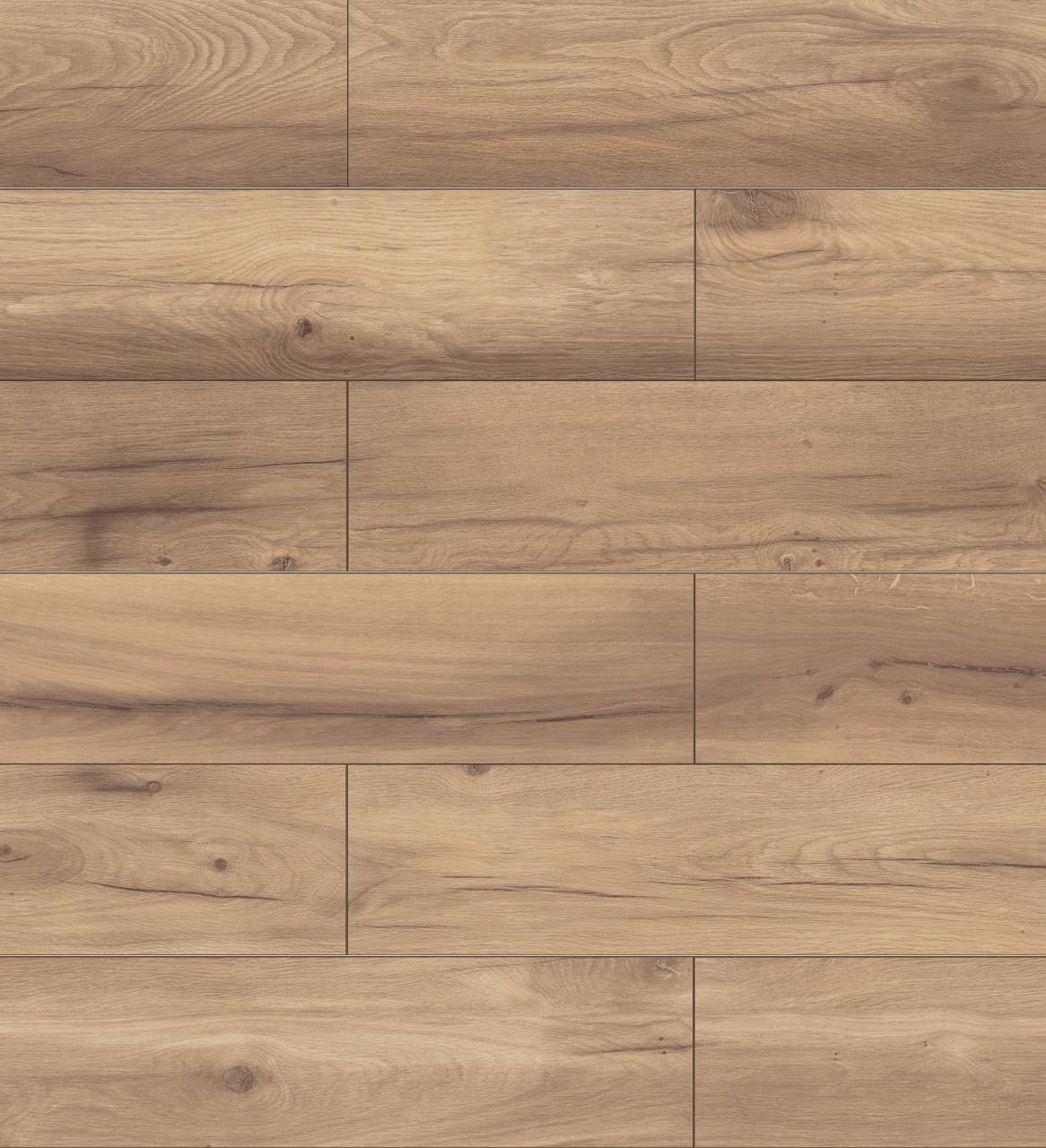 Close-up view of product 1538 Toronto Oak, emphasizing its authentic oak grain pattern and deep, natural color tones.