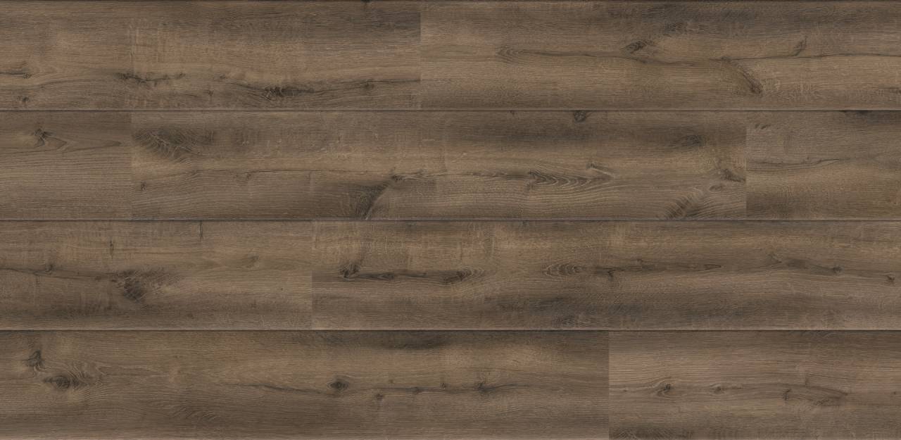Close-up view of O351 Oak Smoke Real Wood Flooring, highlighting its detailed and authentic wood texture.