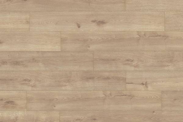 Close-up of 'K288 Lofthouse Oak' flooring highlighting detailed oak-like grain patterns and warm hues