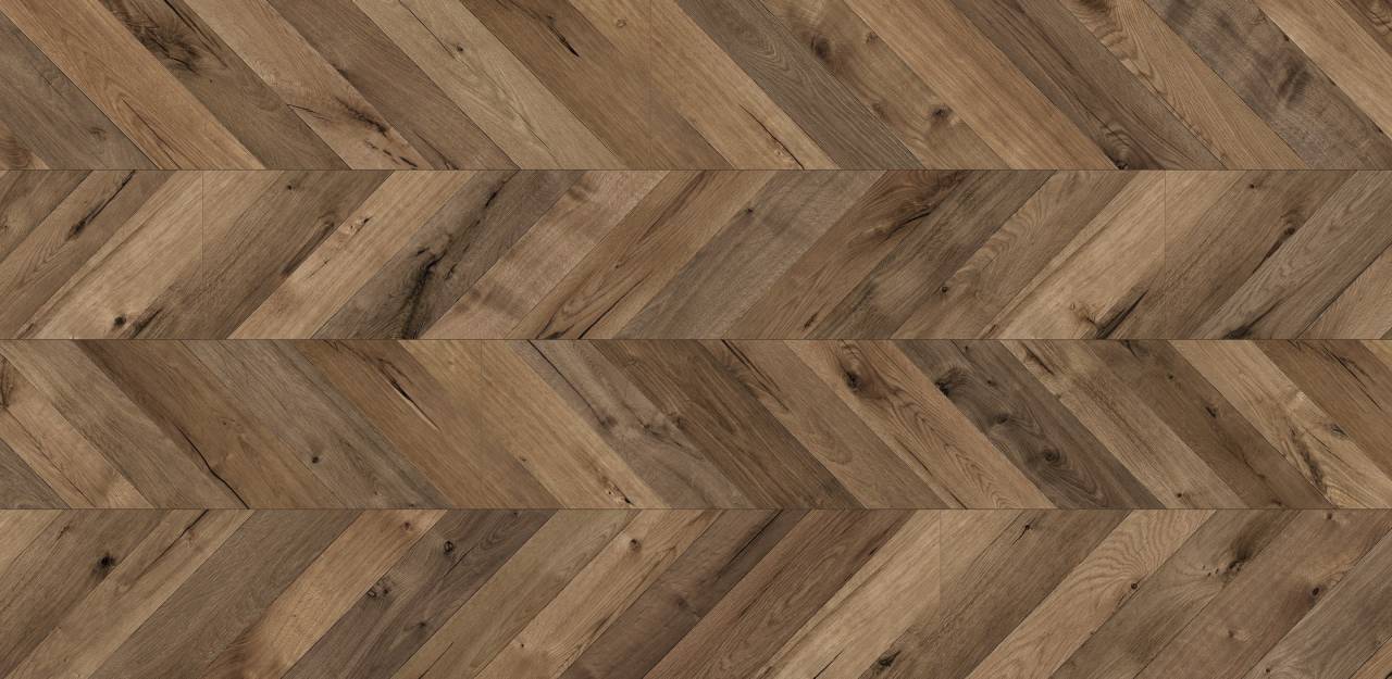 Close-up view of K4379 Oak Fortress Ashford Laminate Flooring, showcasing the intricate oak grain patterns and warm, earthy tones