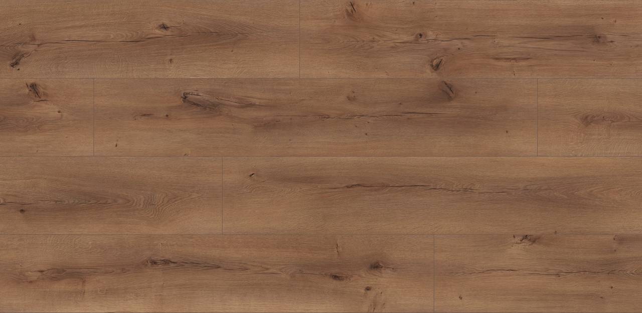 Close-up of K4376 Pine Grizzli Laminate Flooring revealing natural pine-like textures and intricate grain patterns.