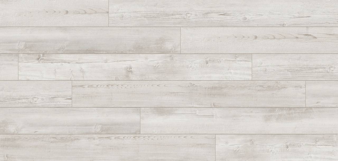 Close-up of K4376 Pine Grizzli Laminate Flooring showcasing its rugged texture and intricate grain patterns reminiscent of natural pine.