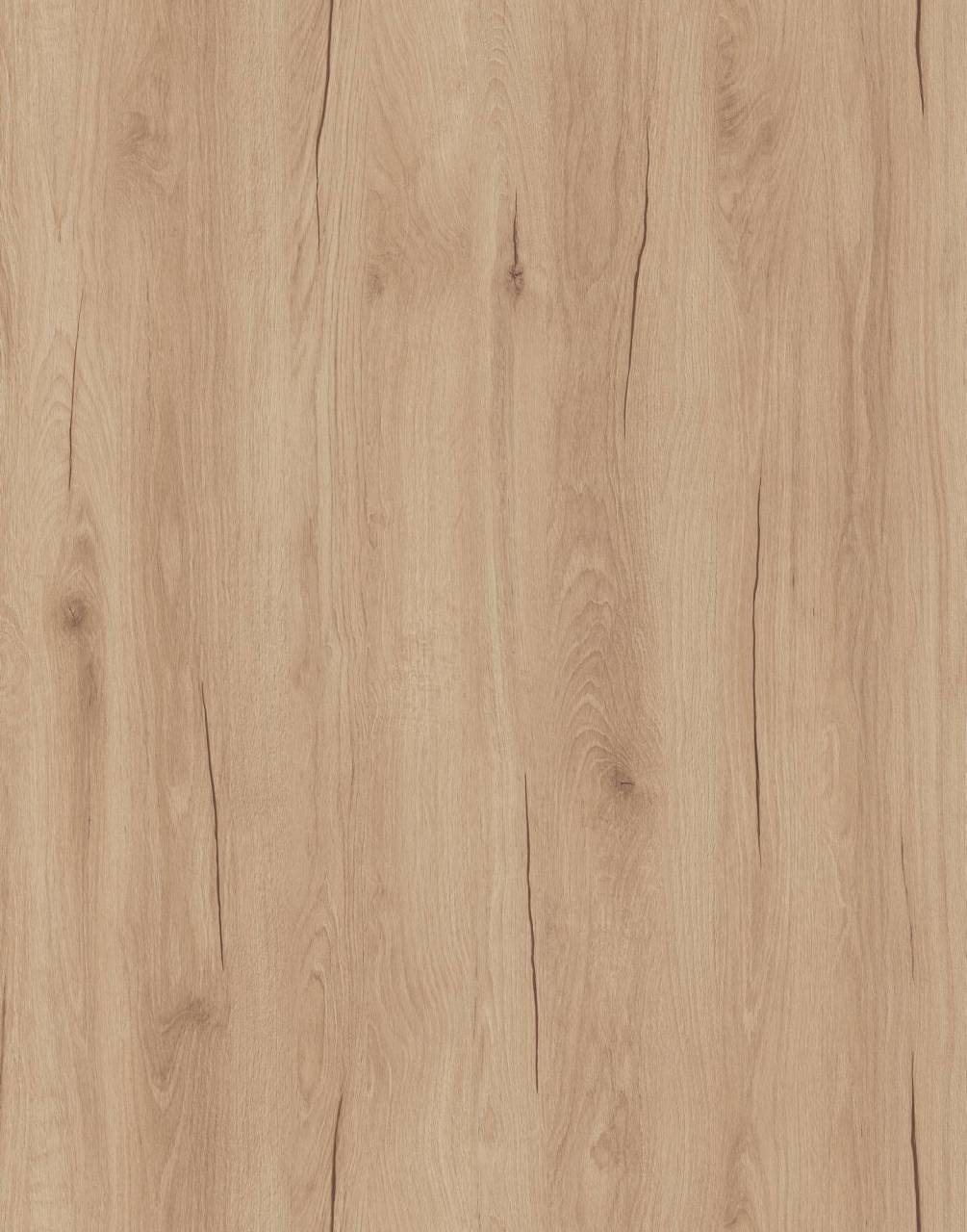 Close-up of K527 Biscotti Hudson Oak sample, featuring warm Biscotti Hudson Oak color.