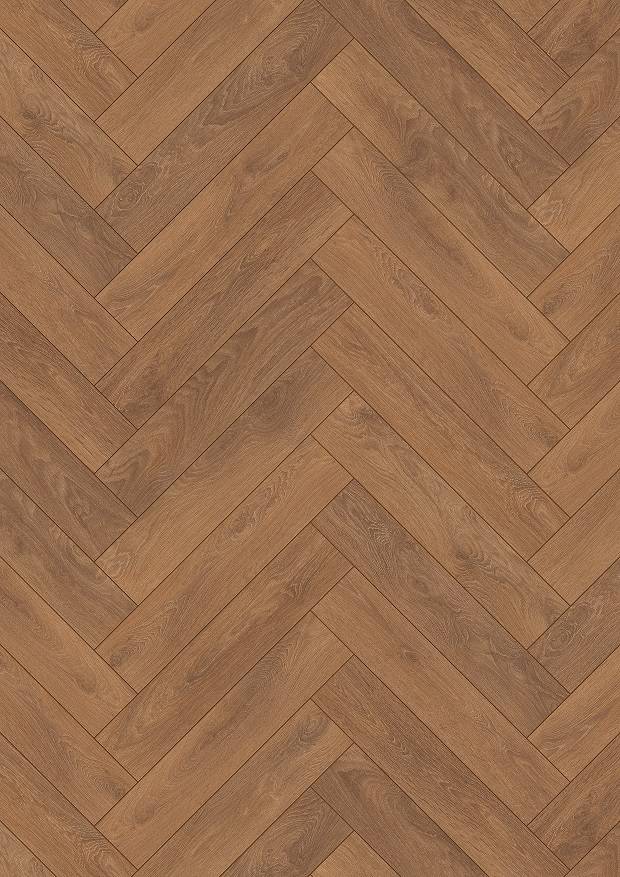 Close-up view of the intricate details and warm tones of 8573 Harlech Oak.