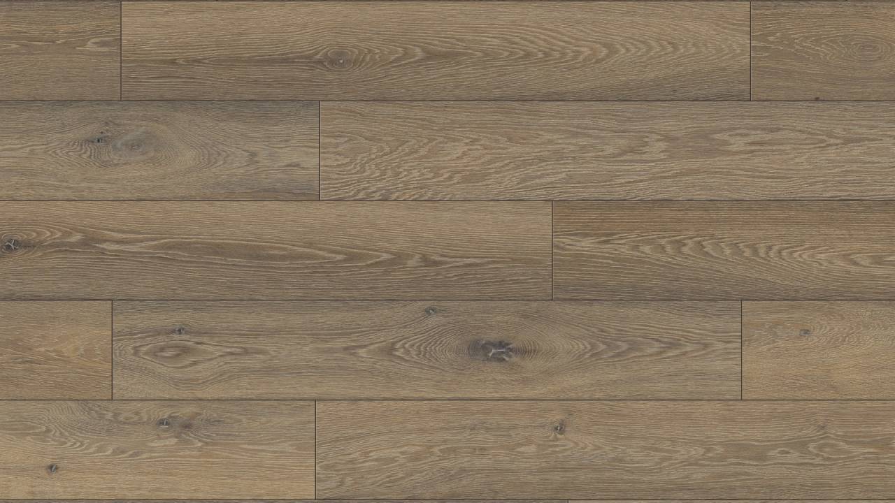 Close-up view of R076 Bourbon Cask SPC flooring, showcasing its rich, wood-like texture.