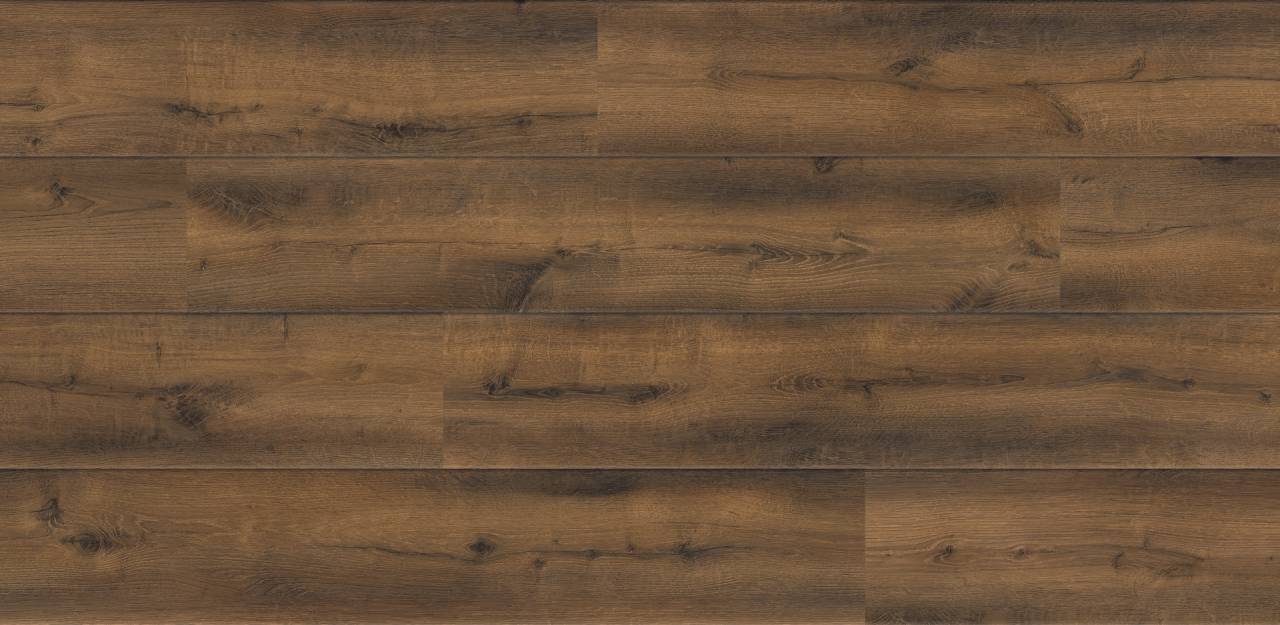 The design of the O325 Oak Roast veneer parquet weaves the depth and warm brown tones of natural wood.