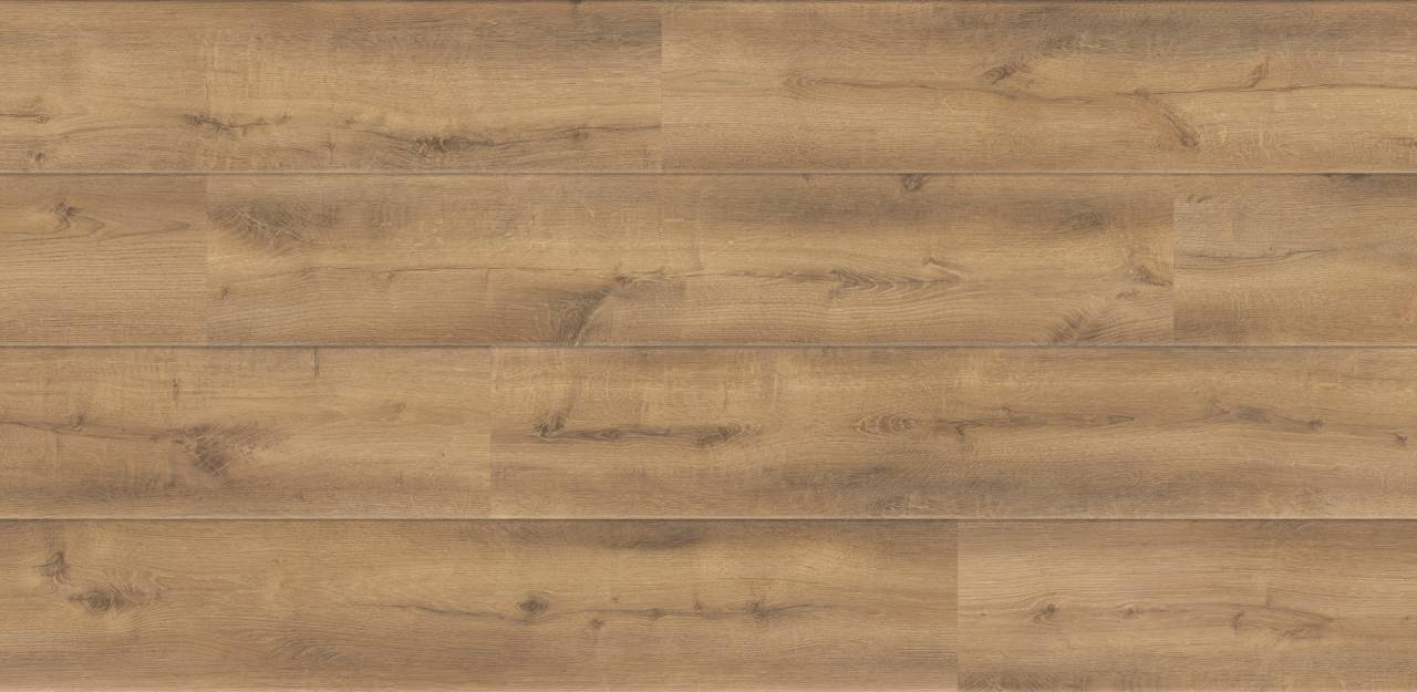 Close-up view of O350 Oak Cream Real Wood Flooring, highlighting its detailed and authentic wood texture.