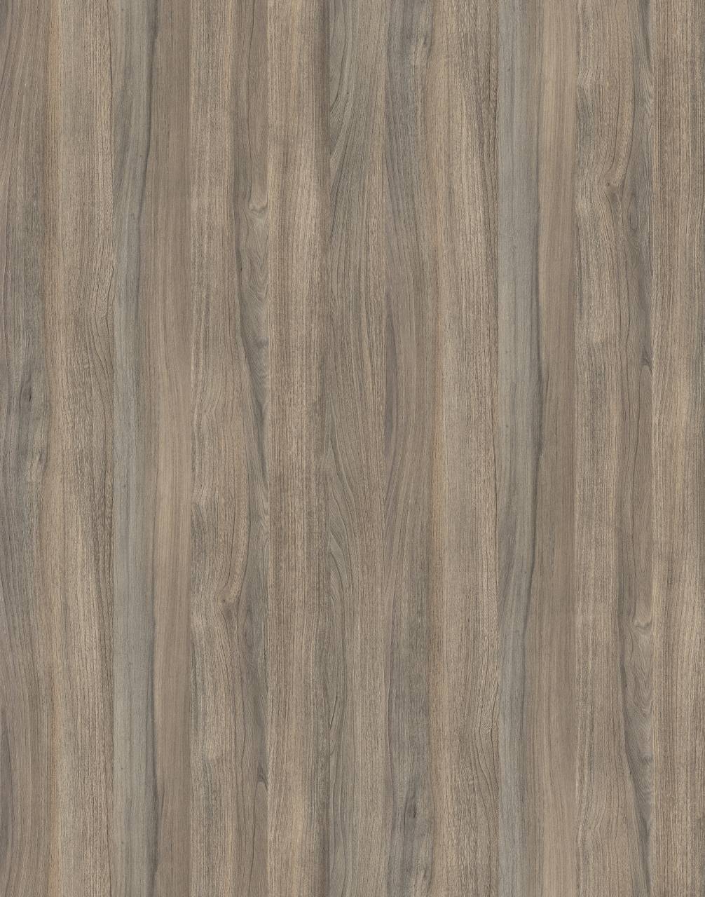 Smoked Liberty Elm PW HPL with textured surface and warm medium brown tones for an inviting and natural look.