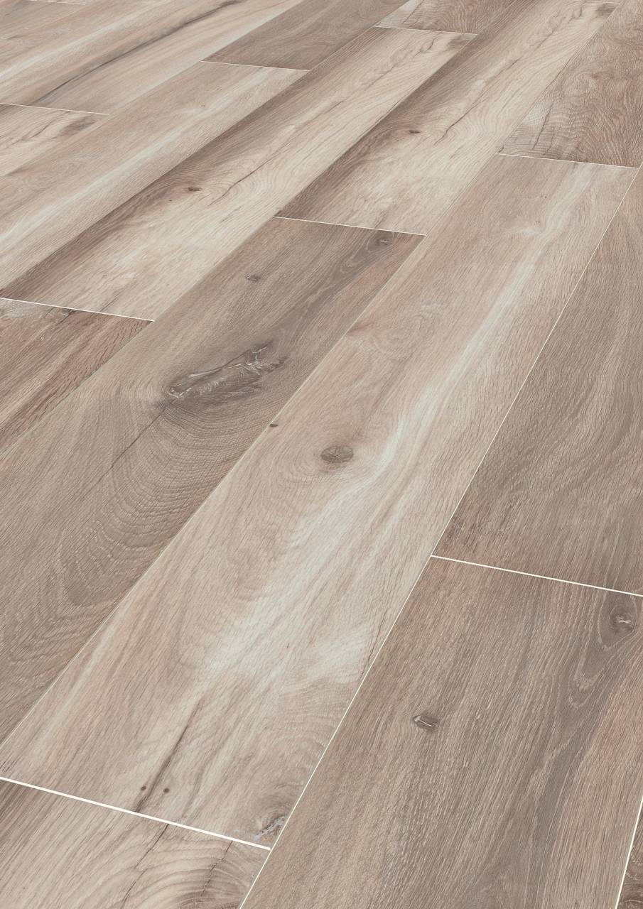 Close-up view of K223 Wilderness Oak MO.RE! Laminate Flooring, highlighting its detailed texture and grain pattern.