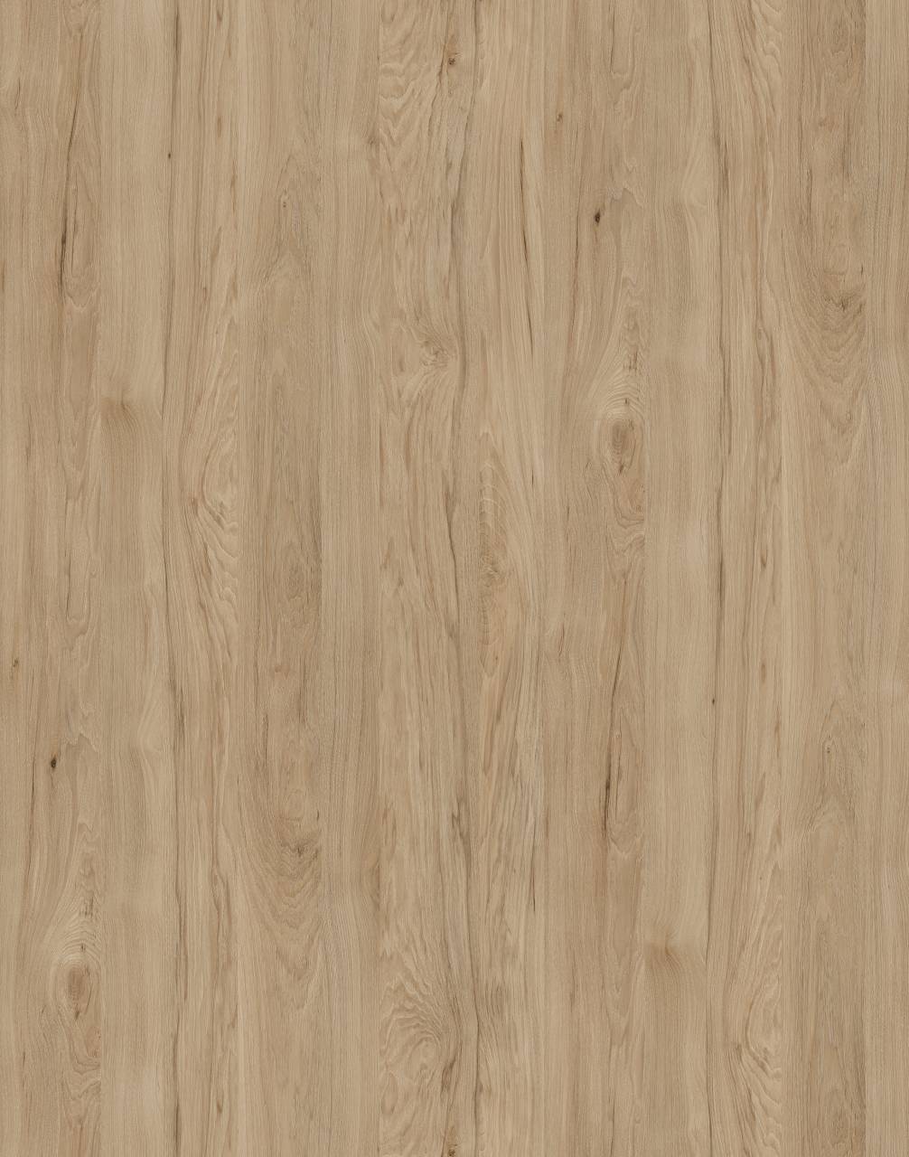 Natural Rockford Hickory PW HPL with textured surface and warm brown tones for a timeless and versatile look.