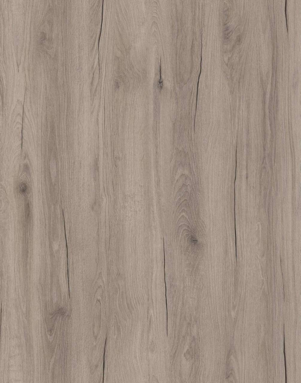 Nahaufnahme des Musters K528 Cashmere Hudson Oak, das die elegante Farbe Cashmere Hudson Oak zeigt.