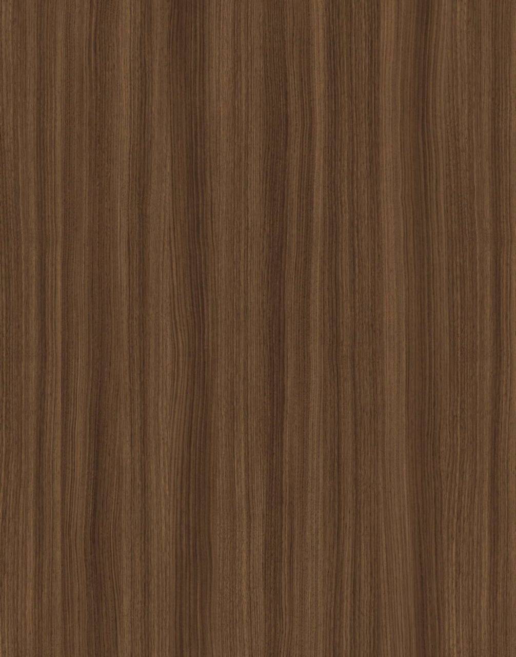 Close-up of the 18mm Kronodesign K547 Tobacco Franklin Walnut MF board, highlighting its rich, dark grain pattern and quality finish.